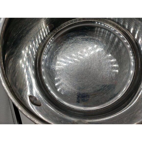 WearEver Stainless Steel Saucepan With Lid & Black Handle 7" x 3" - Picture 7 of 10